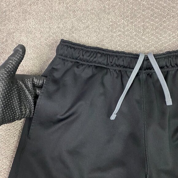 Nike Therma Fit Pants Men's XL Black KO Knockout Fleece Sweatpants 379431 010 - Picture 3 of 15